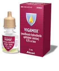 Vigamox Opthalmic Solution 0.5 % (1 bottle)