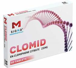 Clomid 25 mg (50 tabs)