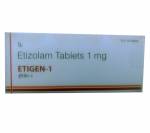 Etigen 1 mg (100 pills)