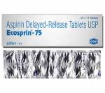 Ecosprin 75 mg (14 pills)
