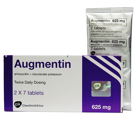 Augmentin 625 mg (10 pills)