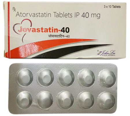 Jovastatin 40 mg (10 pills)